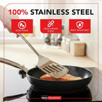 Amco 5 Piece Stainless Steel Cooking Utensil Set - Image 5