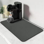 Bloss Coffee Bar Mat for Countertops, Kitchen Counter Mat, Absorbent Hide Stain by Bloss