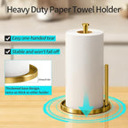 Paper Towel Holder Countertop, Standing Paper Roll Holder - Image 3