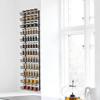 SWOMMOLY Adjustable Wall Mount Spice Rack Organizer, 12-Tier Dual-use Hanging - Image 5