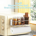 Magnetic Spice Rack For Refrigerator, Space Saving Magnetic Shelf For Fridge - Image 6