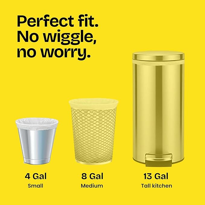 Glad Small Drawstring Trash Bags - Image 6