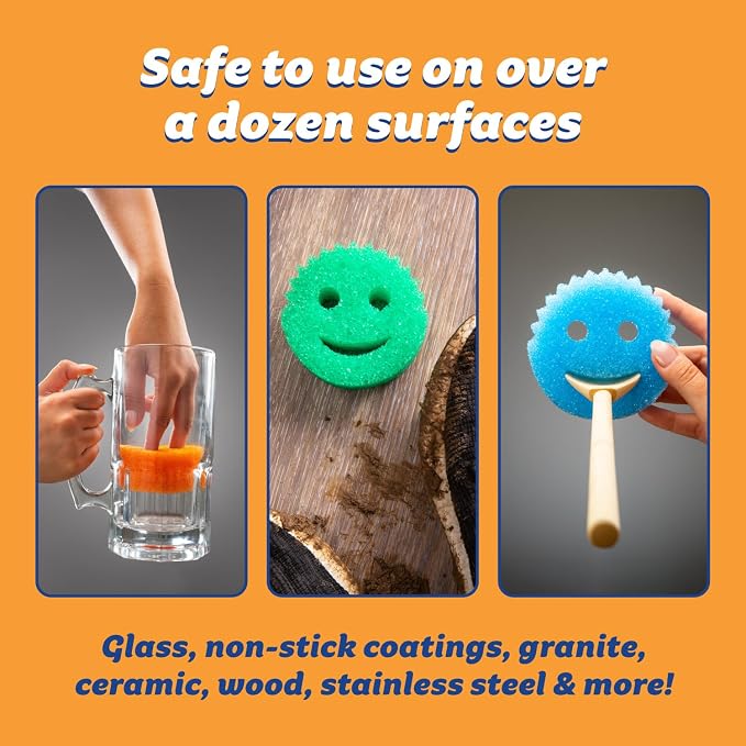Scrub Daddy Scratch-Free Multipurpose Kitchen Sponges - Image 6
