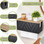 Paper Towel Dispenser Wall Mount, Paper Towel Holder Wall Mounted - Image 6