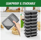 Dealusy 50 Pack 28 oz Meal Prep Containers Reusable - Image 4
