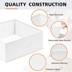 【FAMILY PACK】Drawer Organizer Clothes, 20 Pack Dresser Organizer Bins - Image 5