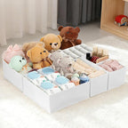 Drawer Organizer Clothes, 16 Pack Dresser Organizer Bins, Foldable Closet - Image 7