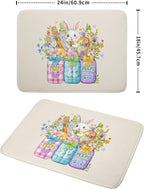 Easter Bunny Carrots Dish Drying Mat - Image 2