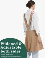 Cozy Adjustable Cross Back Aprons - Image 3