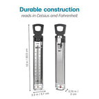 Polder Candy/Jelly/Deep Fry Thermometer, Stainless Steel, - Image 3
