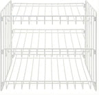 Kitchen Details 3 Tier Can Storage Organizer Rack in White - Image 2