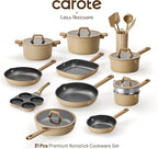 CAROTE 31PCS Pots and Pans Set, Nonstick Cookware Set Kitchen Non Stick - Image 5