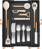Lifewit Silverware Drawer Organizer, Expandable Utensil Tray by Lifewit
