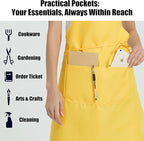 NOBONDO 12 Pack Bib Apron - Image 5