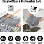 TIKNIK Silicone Dish Drying Mat, Stone Drying Mat - Image 4