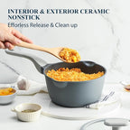 PRICUSIS Nonstick Saucepan Set - Image 2