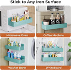 Mystozer Magnetic Spice Rack for Refrigerator, Kitchen Organizer and Storage - Image 6