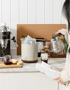 Utensil Holder, 360° Rotating Extra Large Ceramic Kitchen Utensil Holder - Image 8