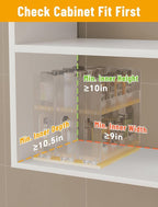 NiHome Bamboo Pull-Out Spice Rack Organizer - Image 3