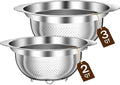 Stainless Steel Strainers for Kitchen, Stainless Steel Colander, Kitchen by STOCKPOT