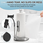 Paper Towel Holder with Spray Bottle - Image 3
