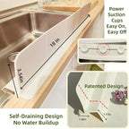 Sink Splash Guard | Tall Wall Splatter Screen | Keeps Clothes & Countertops Dry - Image 4
