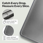 Chopzilla XL Titanium Cutting Board, Food Safe Double Sided PP and Titanium - Image 4