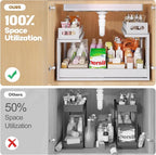 1 Pack Expandable Under Sink Organizers Storage - Image 4