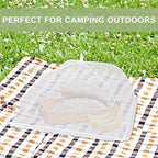 Onarway 3 Pack Food Covers 12 Inch Pop-Up Encrypted Mesh Plate Serving Tents - Image 6