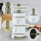 Handmade Green Onyx Paper Towel Holder – Unique Natural Stone Stand - Image 6