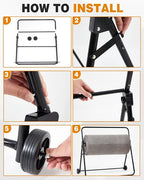Blulu Adjustable/Mobile Mat Roll Holder - Image 7