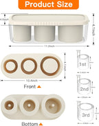 Ice Cube Tray for Tumbler Cup 30Oz-40Oz, Easy Fill and Release Ice Maker for - Image 5