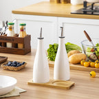 vancasso 16 Oz Ceramic Olive Oil Dispenser Bottle, Bottle Dispenser - Image 9