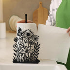 Wildflower Kitchen Countertop Paper Towel Holder Decorative Paper Towel Holder - Image 4