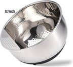 Rice Washer Strainer Bowl Quinoa Washing Bowl Stainless Steel Colander - Image 4