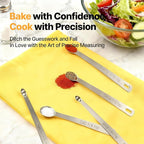 Mini Measuring Spoons Set, 18/8 Stainless Steel Teaspoon - Image 6