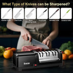 Knife Sharpener Electric for Kitchen Knives, - Image 6
