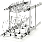 Rev-A-Shelf 2-Tier Kitchen Cabinet Pullout 11.75" Cabinet Organizer by Rev-A-Shelf