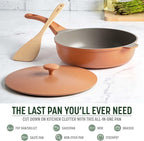 Goodful All-in-One Pan, High-Performance Cast Construction, Dishwasher Safe - Image 2
