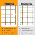 2PCS Cooling Racks for Cooking and Baking - Image 7