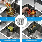 Stainless Steel Sink Food Catcher - Image 6