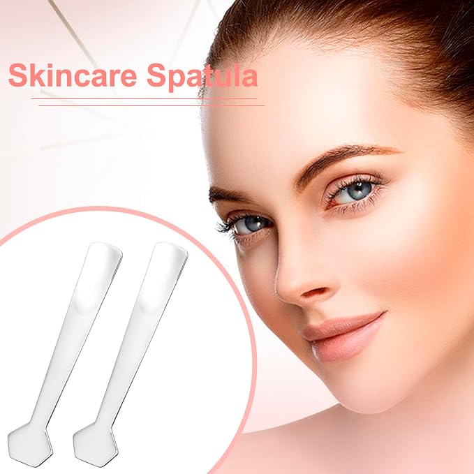 Pndeyo 3pcs Mini Stainless Steel Makeup Spatula, Reusable Cosmetic Cream - Image 4
