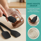 3 Pcs Silicone Spatula, Food Grade Rubber Spatula, Spatulas Silicone Heat - Image 4