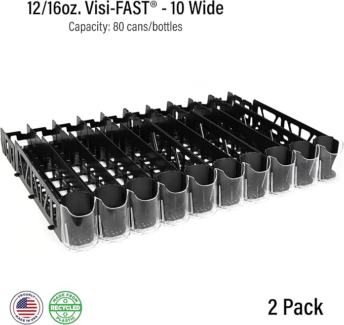 Visi-FAST Spring Push Drink Dispenser, Refrigerator Organizers and Storage - Image 7