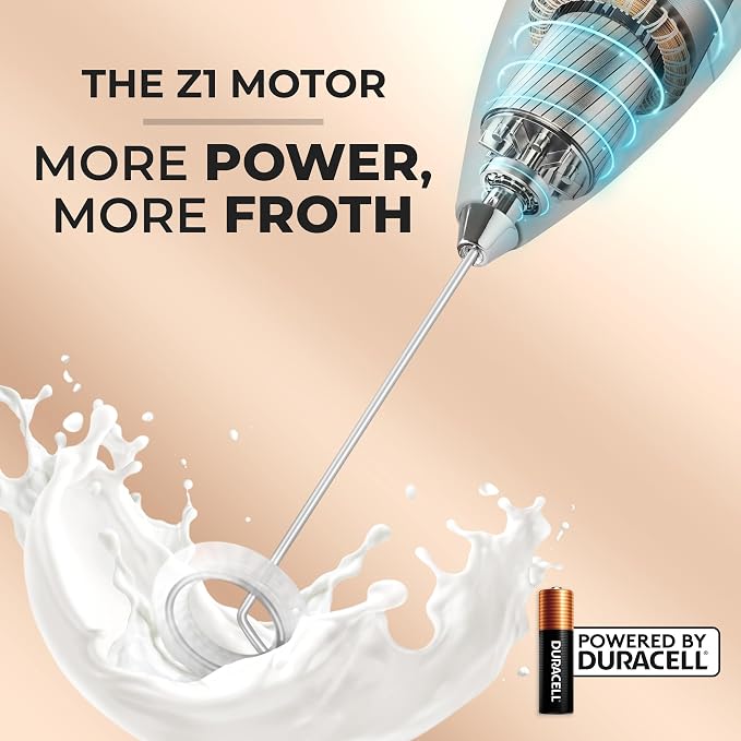 Zulay Kitchen Powerful Milk Frother Wand - Image 3