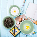 Glad Mixing Bowls with Pour Spout, BPA Free, Dishwasher Safe Plastic | Kitchen - Image 2