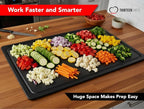 Thirteen Chefs Extra Large 30 x 18 Inch Grooved Cutting Board - Image 7