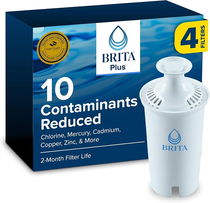 Brita Plus Water Filter, High-Density Replacement Filter by Brita