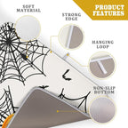 Giwawa Happy Halloween Dish Drying Mat 18"x24" Spooky Colorful Pumpkins - Image 4