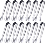 Gejoy 12 Pieces Mini Tongs Stainless Steel Small Sugar Serving Tongs by Unknown
